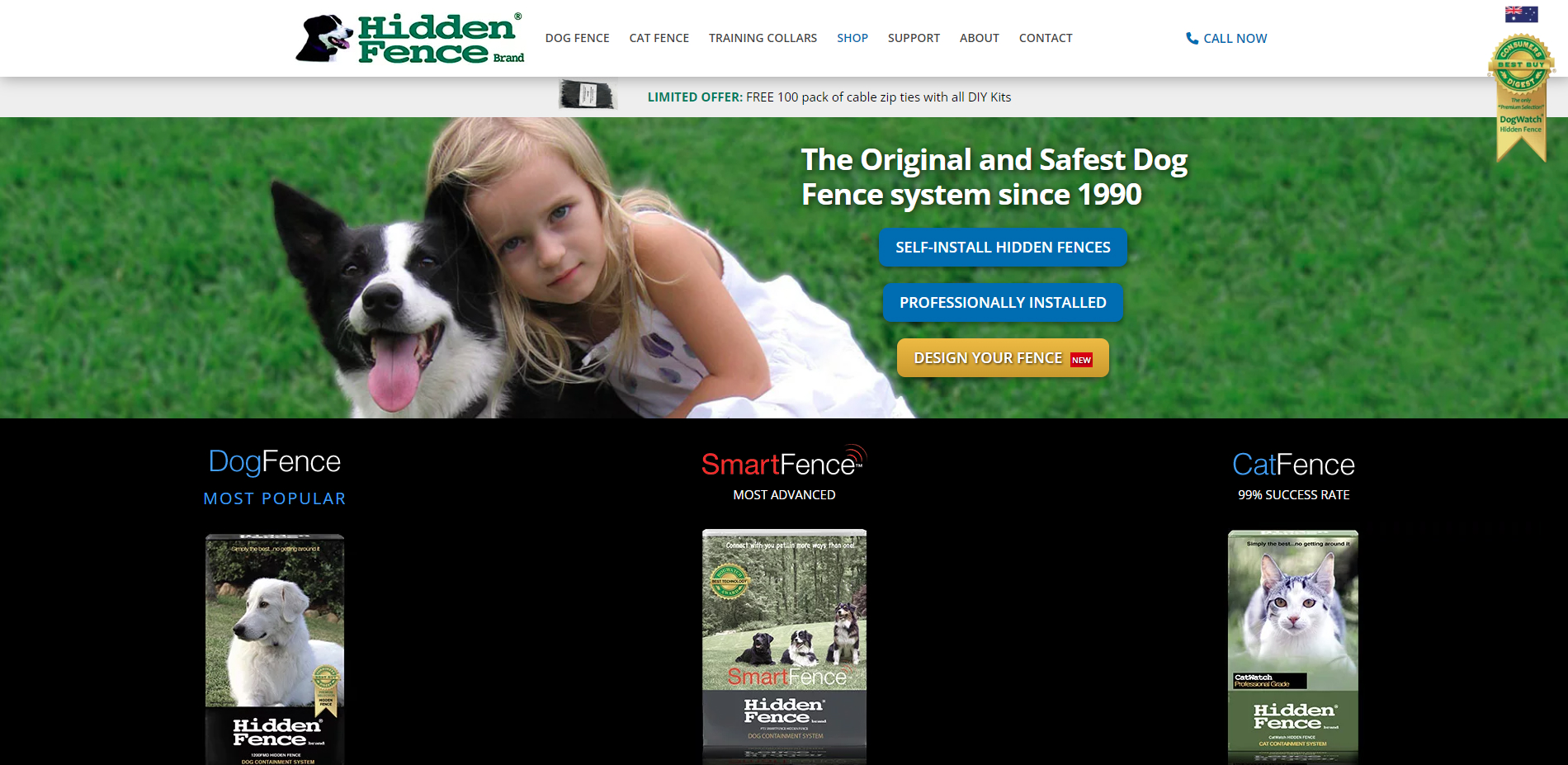 Hidden Fence E-Commerce Website Case Study